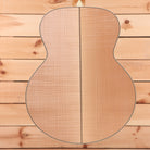Eastman AC630-BD natural acoustic guitar with maple neck and center strip binding