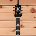 Eastman AC630 acoustic guitar natural finish with abalone inlays and gold tuning machines