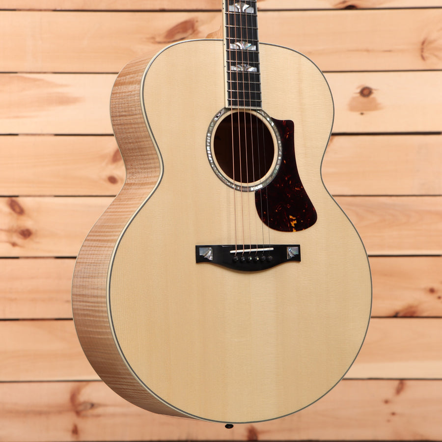 Eastman AC630 acoustic guitar natural finish with flamed maple back and sides
