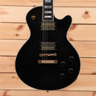 Eastman SB57-N semi-hollow body electric guitar black finish with dual humbuckers and gold hardware