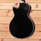 Eastman SB57-N semi-hollow electric guitar black finish with cream binding and P90 pickups