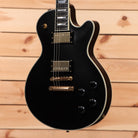 Eastman SB57-N semi-hollow electric guitar black with dual humbucker pickups and gold hardware