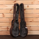 Eastman SB57-N semi-hollow body electric guitar black finish with plush interior case lining