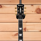 Eastman SB57-N semi-hollow body electric guitar black with maple neck and vintage-style tuners