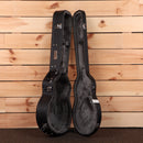 Eastman T184MX classical guitar case black hard case with plush interior