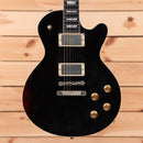Eastman SB59-V semi-hollow electric guitar black with dual humbucker pickups and gold hardware