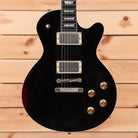 Eastman SB59-V semi-hollow electric guitar black with dual humbucker pickups and gold hardware
