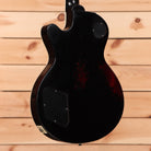 Eastman SB59-V semi-hollow body electric guitar black with f-holes and dual humbuckers