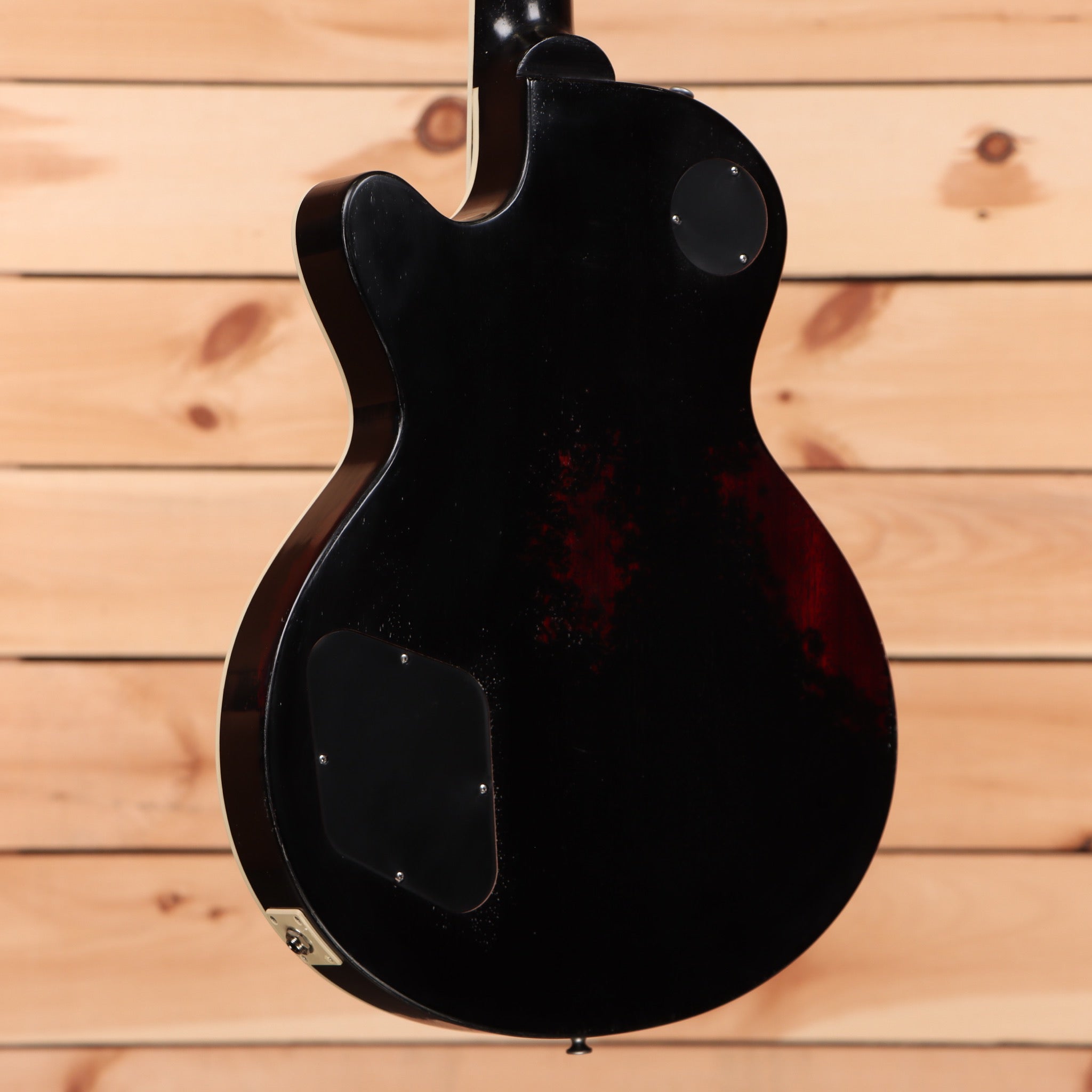 Eastman SB59-V semi-hollow body electric guitar black with f-holes and dual humbuckers