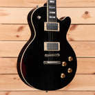 Eastman SB59-V semi-hollow body electric guitar black finish with dual humbucker pickups and gold hardware