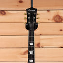 Eastman SB59LV semi-hollow electric guitar Antique Goldburst with cream binding and gold tuners