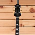 Eastman SB59LV semi-hollow electric guitar Antique Goldburst with cream binding and gold tuners