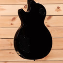 Gibson Slash Victoria Les Paul Standard electric guitar black finish with dual humbuckers and gold hardware