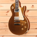 Gibson Les Paul Standard 50s electric guitar Gold Top with gold hardware and dual humbucker pickups
