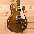 Gibson Les Paul Standard 50s Gold Top electric guitar with dual humbucker pickups and gold hardware