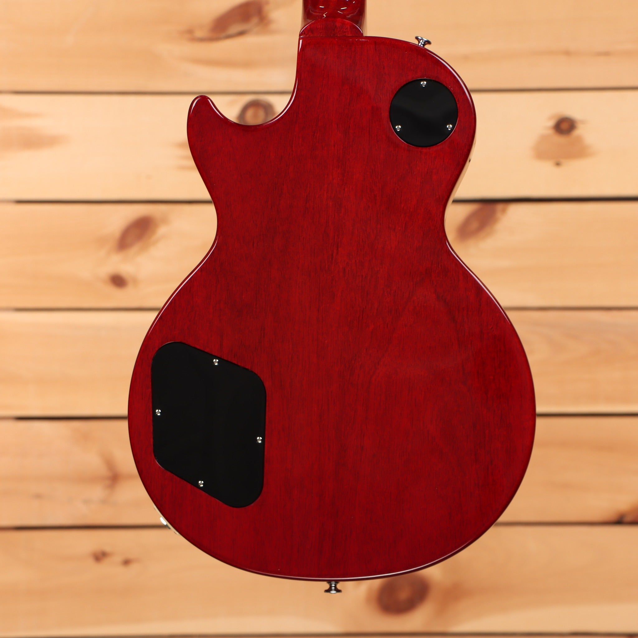 Gibson Les Paul Standard 50s electric guitar Heritage Cherry Sunburst mahogany back with black control cavity cover