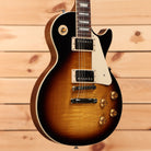 Gibson Les Paul Standard 50s electric guitar Tobacco Burst figured top with dual humbuckers