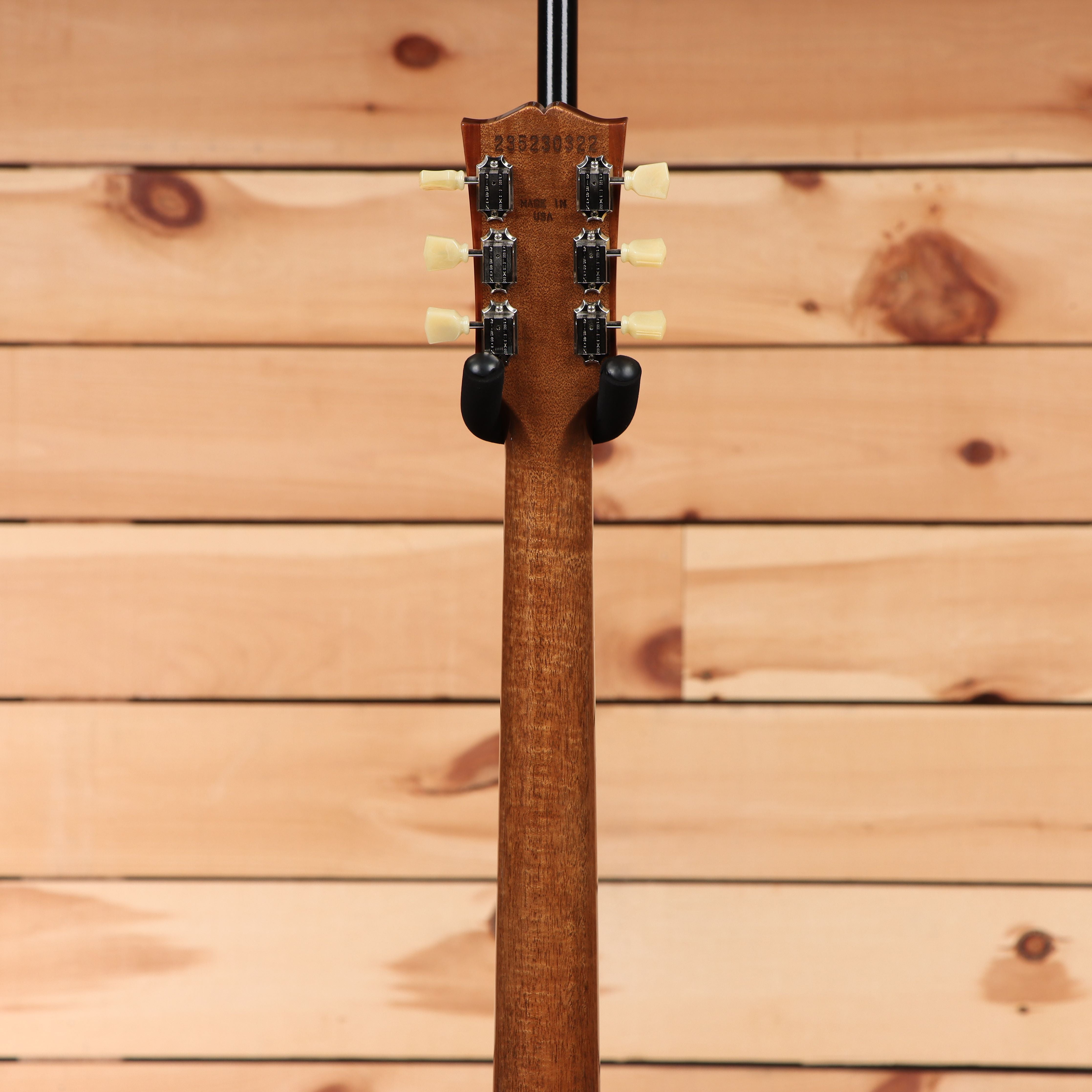 Gibson Les Paul Standard 50s Figured Top electric guitar Tobacco Burst with dual humbuckers