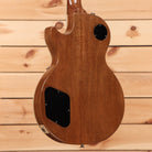 Gibson Les Paul Standard 50s P-90 Goldtop electric guitar mahogany back with control cavity cover and black backplates