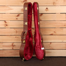 Gibson Les Paul Standard 50s P90 electric guitar Tobacco Burst with P90 pickups and brown leather case
