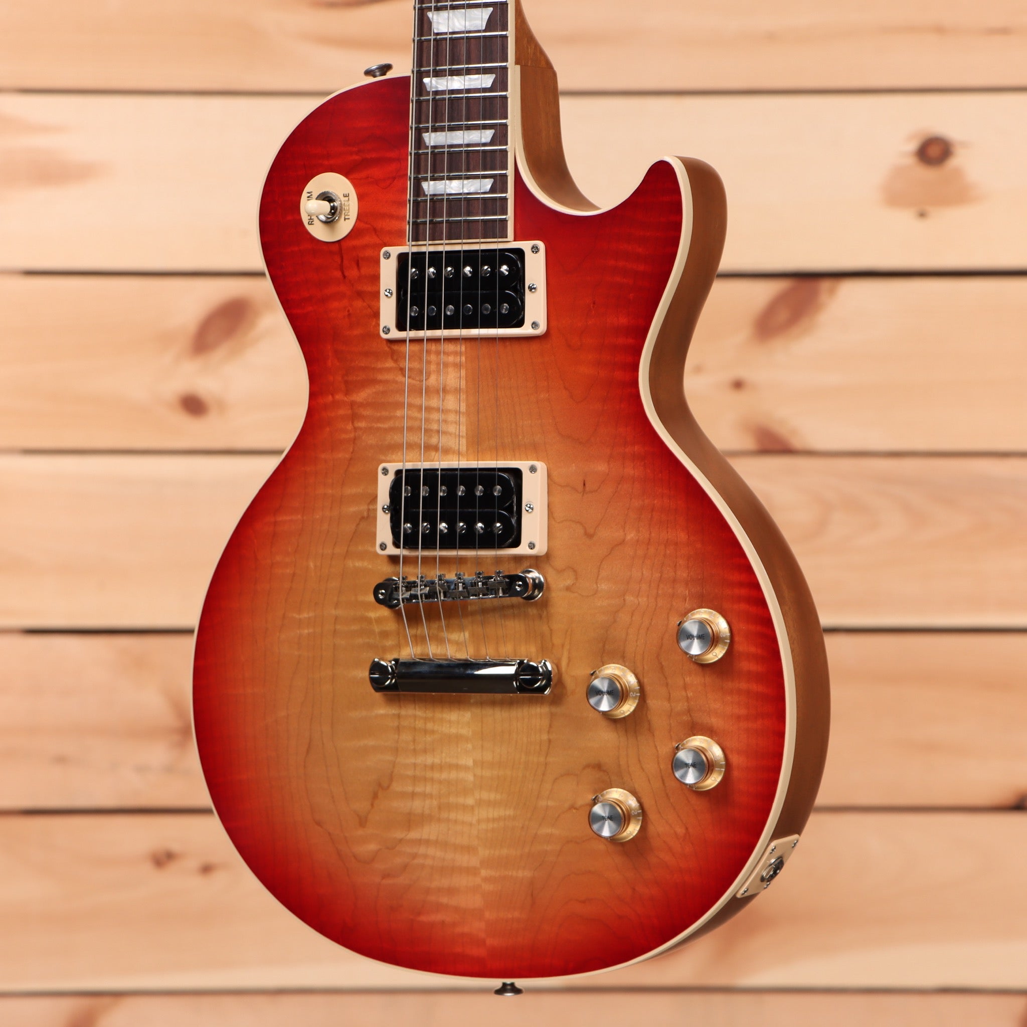 Gibson Les Paul Standard 60s Faded Vintage Cherry Sunburst electric guitar with dual humbuckers
