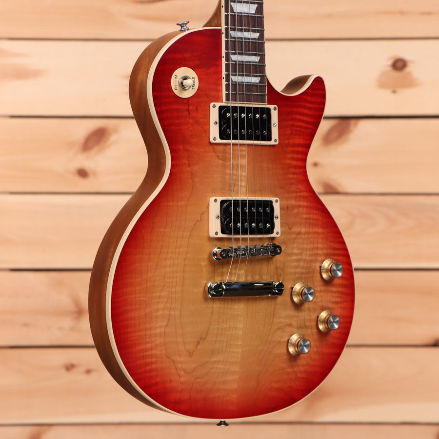 Gibson Les Paul Standard 60s electric guitar Faded Vintage Cherry Sunburst with dual humbucker pickups