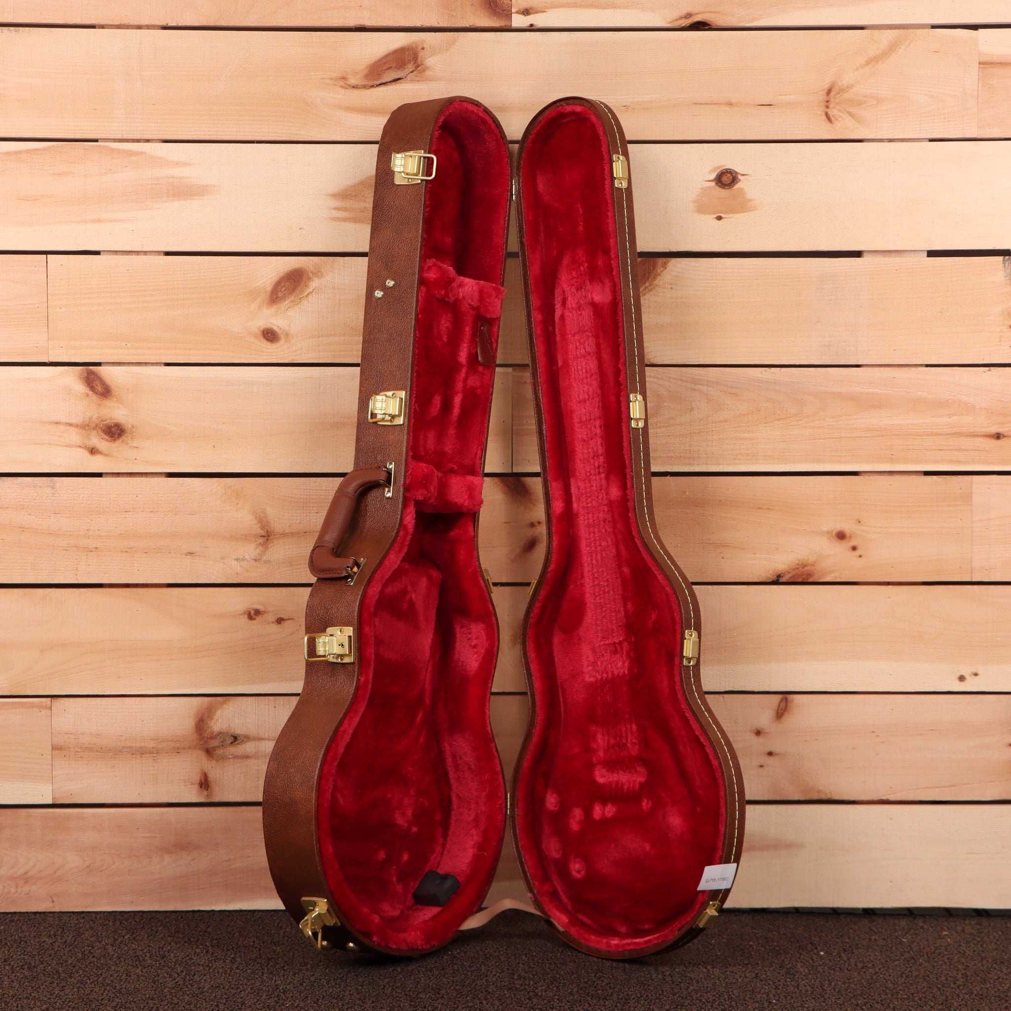 Gibson Les Paul Standard 60s electric guitar Faded Vintage Cherry Sunburst with gold hardware and red velvet case