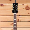 Gibson Les Paul 70s Deluxe electric guitar Gold Top with cream binding and rosewood fretboard
