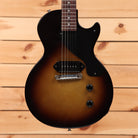 Gibson Les Paul Junior vintage tobacco sunburst electric guitar with P90 pickup and semi-hollow body design