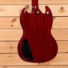 Gibson SG Standard 61 Maestro Vibrola electric guitar Vintage Cherry with dual humbuckers