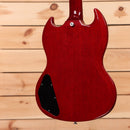 Gibson SG Special vintage cherry electric guitar with dual humbuckers and black pickguard