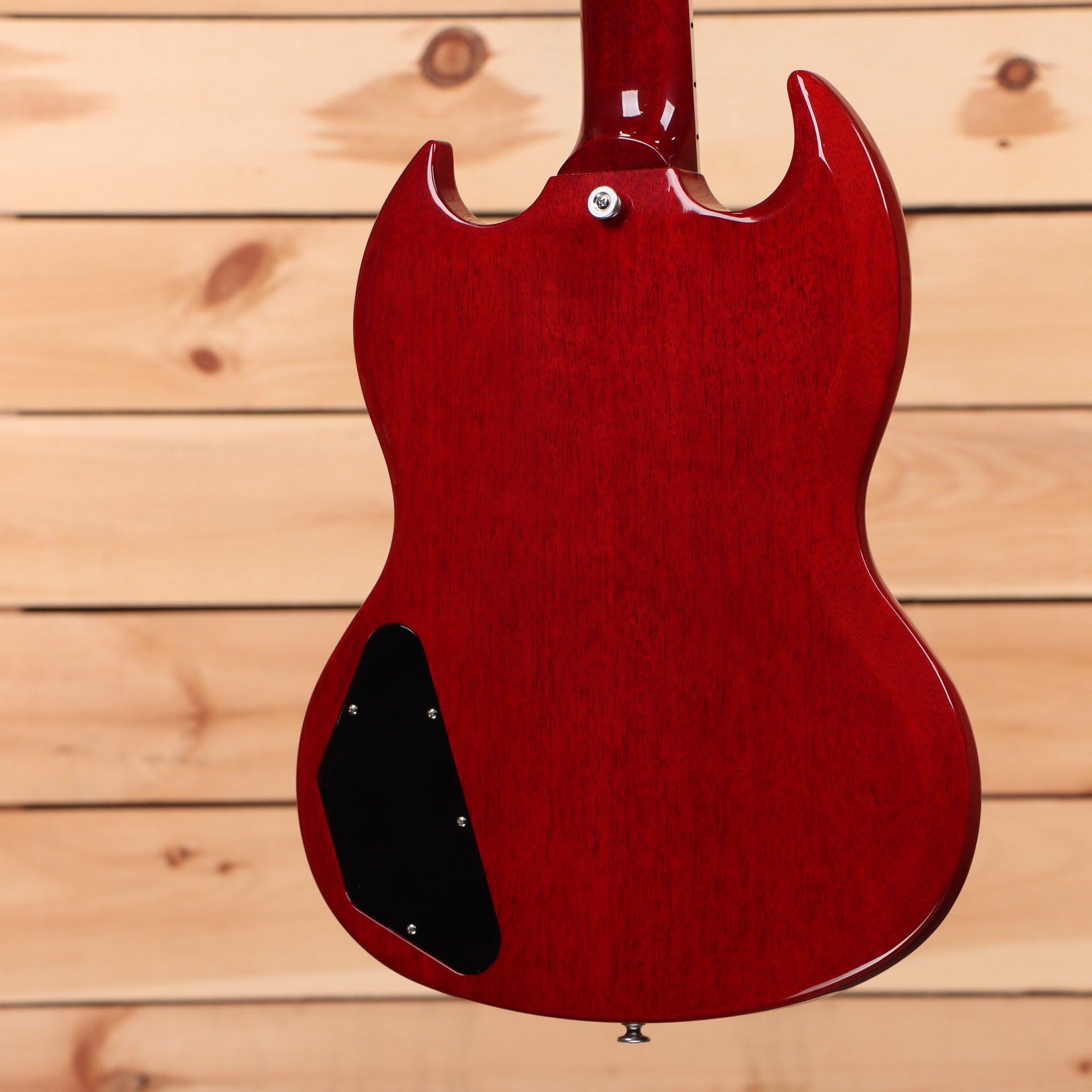 Gibson SG Special vintage cherry electric guitar with dual humbuckers and black pickguard