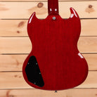 Gibson SG Special vintage cherry electric guitar with dual humbuckers and black pickguard