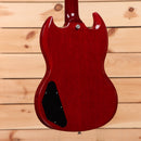 Gibson SG Special vintage cherry electric guitar with dual humbuckers and cutaway body