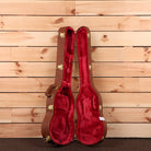 Gibson SG Special vintage cherry electric guitar with gold hardware and red plush case lining
