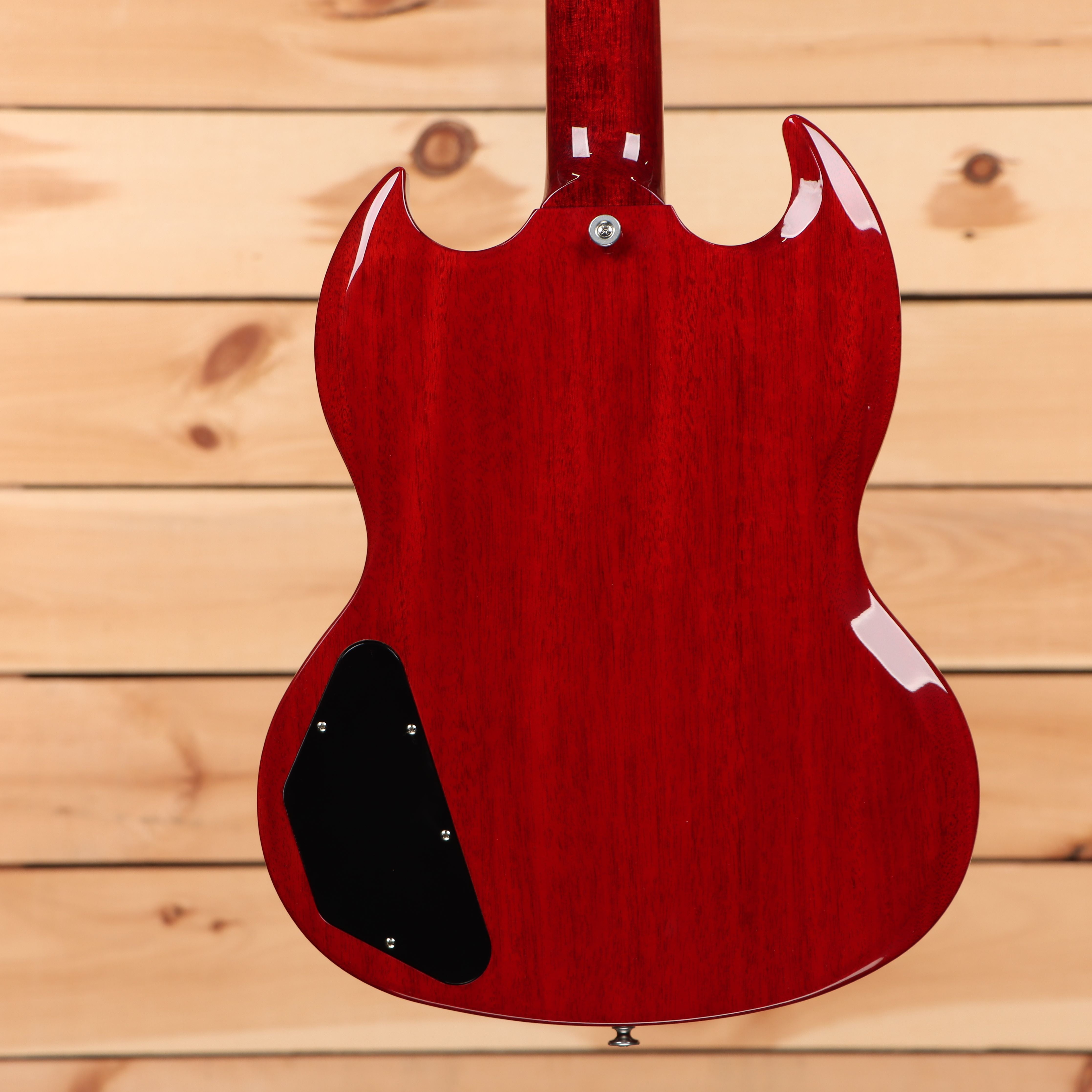 Gibson SG Special vintage cherry electric guitar with dual humbuckers and semi-hollow body design