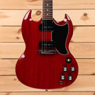 Gibson SG Special vintage cherry electric guitar with dual humbuckers and black pickguard