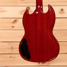 Gibson SG Special electric guitar Vintage Cherry with black pickguard and dual humbuckers