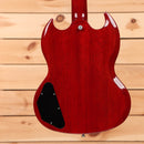 Gibson SG Special vintage cherry electric guitar with dual humbuckers and beveled edges