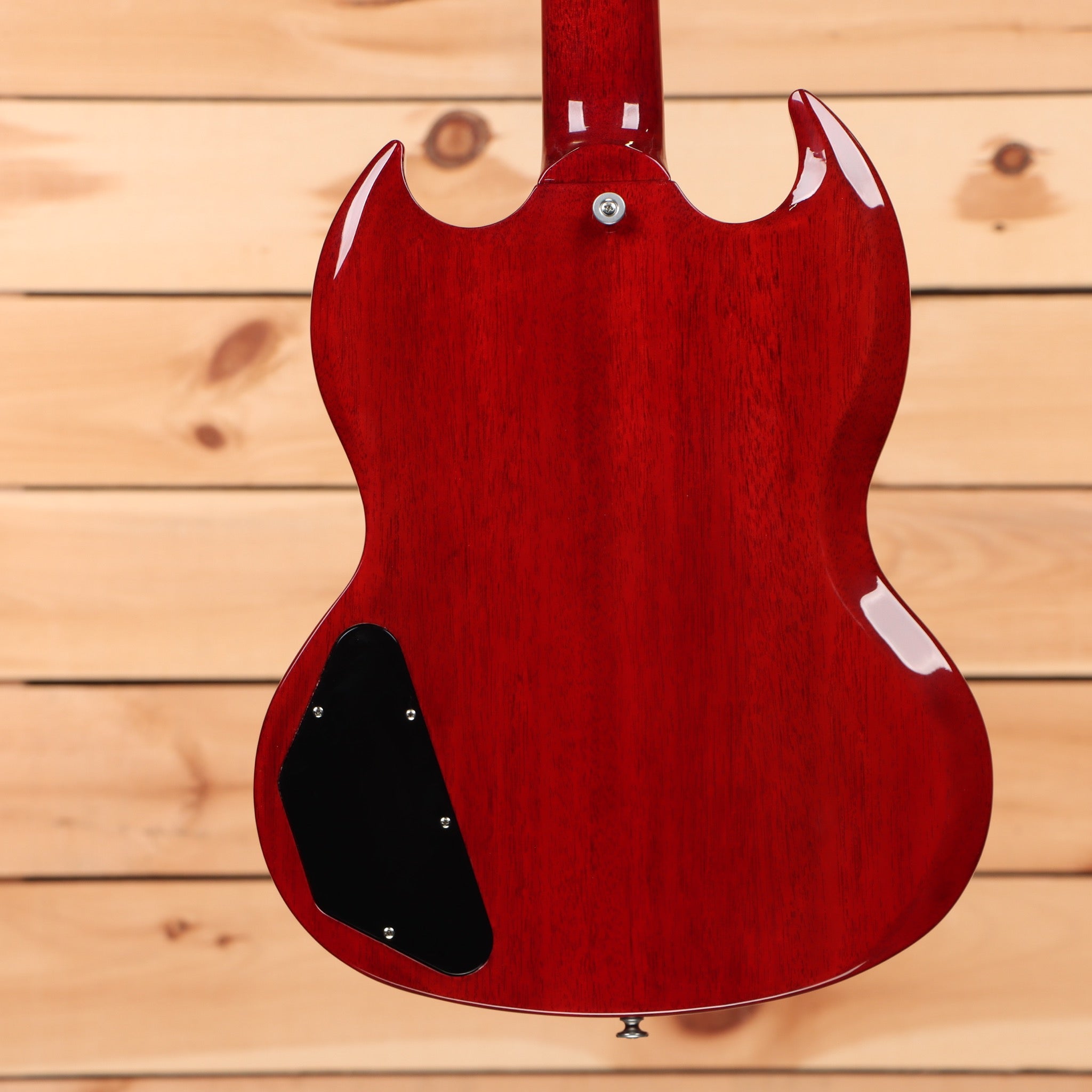 Gibson SG Special vintage cherry electric guitar with dual humbuckers and beveled edges