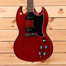 Gibson SG Special vintage cherry electric guitar with dual humbuckers and black pickguard