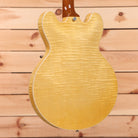 Gibson ES-335 semi-hollow body electric guitar Figured Antique Natural with white binding