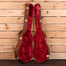 Gibson ES-335 semi-hollow electric guitar Figured Antique Natural with gold hardware and red velvet-lined case