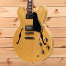 Gibson ES-335 semi-hollow electric guitar Antique Natural with f-holes and dual humbuckers