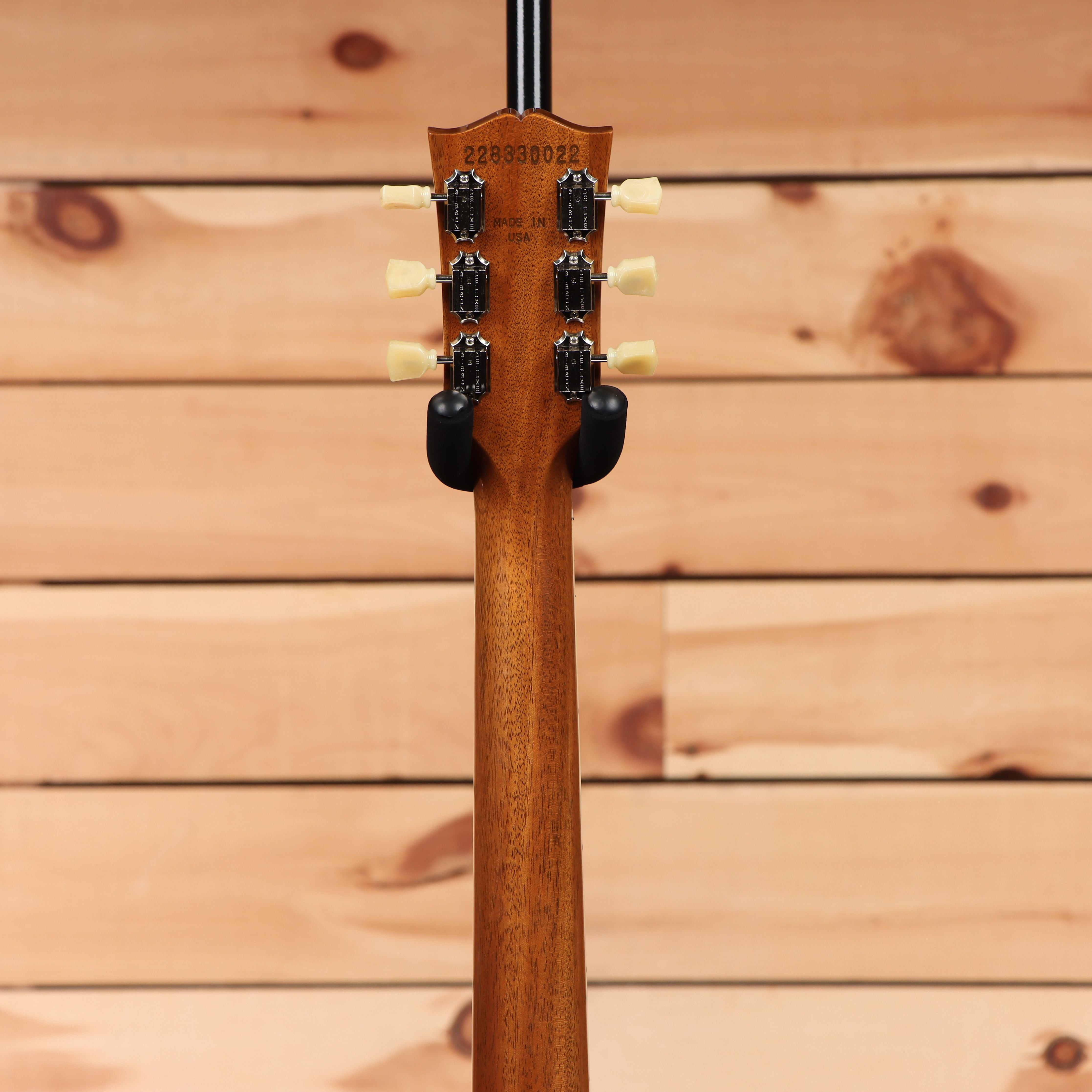 Gibson ES-335 semi-hollow electric guitar figured antique natural with block inlay fretboard markers