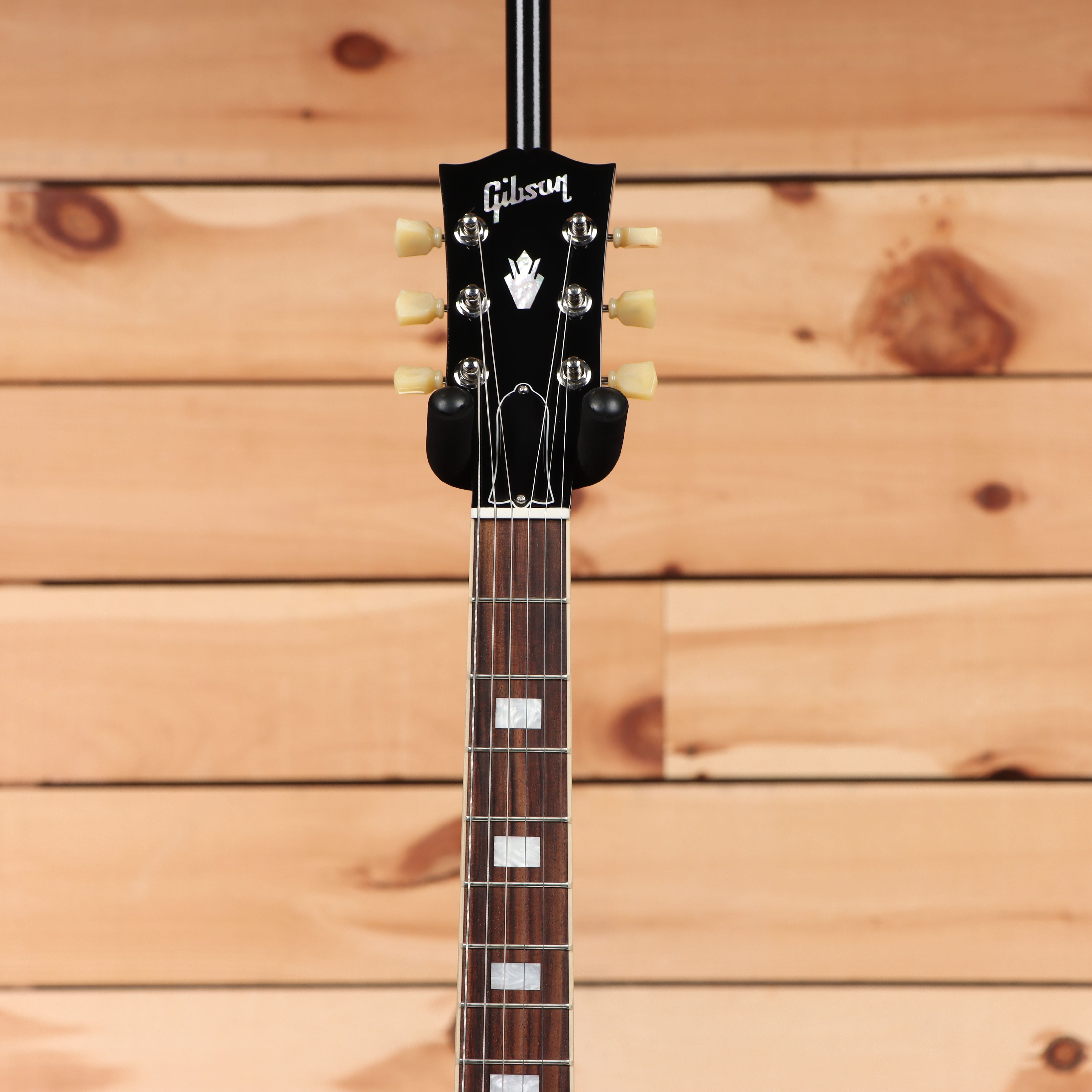 Gibson ES-335 semi-hollow electric guitar Figured Antique Natural with rosewood fretboard and dual humbuckers