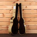 Boucher BG41G pre-owned classical guitar natural finish with black velvet-lined case and gold hardware