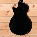 Gibson Les Paul Studio ebony electric guitar with dual humbuckers and mahogany body