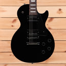 Gibson Les Paul Studio electric guitar Ebony with dual humbucker pickups and rosewood fretboard