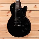 Gibson Les Paul Studio Ebony electric guitar with dual humbucker pickups and rosewood fretboard